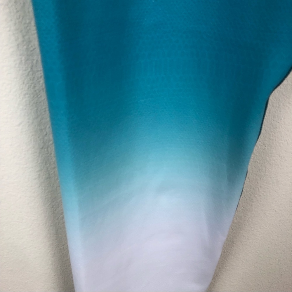 Zyia Active - Teal Venom Metallic Ombre light and tight high-rise 7/8 leggings - Picture 6 of 13